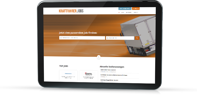 Mediadaten KRAFTFAHRER.JOBS